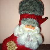 ❣️Чудовий новорічний чобіток з дзвіночком❣️