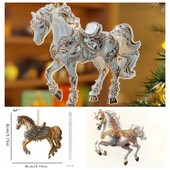 Набір новорічних прикрас символ 2026 року