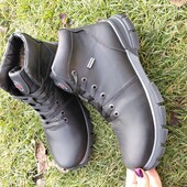 Чоловічі шкіряні кросівки черевики 43р 28см натуральна шкіра кроссовки ботинки кожа