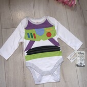 Новий бодік 0-3місяці.