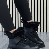 Хіт! Теплі зимові черевики з хутром — суперціна