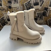 Зимові шкіряні черевики