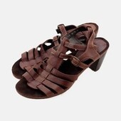 Ara, uk4.5 37.5p. шкіряні зручні босоніжки