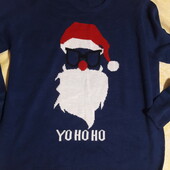 Чоловічий светр новорічна тематика