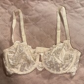 Мереживний бюстгальтер на кісточках Venus, лимонний 70C