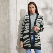 Теплый открытый кардиган с шерстью, esmara, р. s, 36/38 евро, наши 40-44