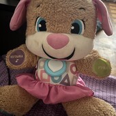 Умный щенок сестричка fisher price