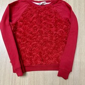 Вау Світшот на дівчинку H&M утеплений як новий светр кофта