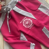 Теплі спортивні штани від 98 до 122/128 для дівчинки