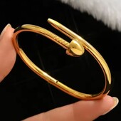 Жорсткий браслет stainless steel нержавіюча сталь 15