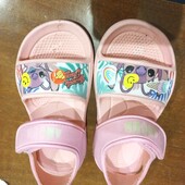 Босоніжки дитячі LuckLine для дівчинки пінка р. 24/25 - 18 см!