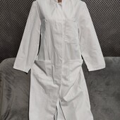 Медицинский халат на кнопках, р.M/L