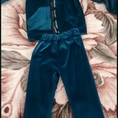 Костюм велюровий на хутрі 122р