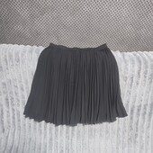 Симпатичная юбочка плиссе на подкладке, р.S/M
