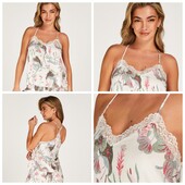 Hunkemoller! Домашня жіноча майка з мереживом S розмір snow white! Лот 1