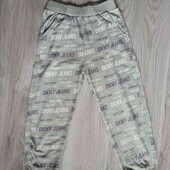 DKNY стильные штанишки с карманами двунитка на рост 122 см