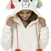 Білий кігурумі з зображенням альпаки р.л