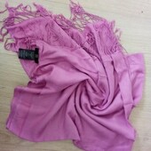 Розпродаж!!! Брендовый новый красивый вискозный шарф-палантин р.202на100.