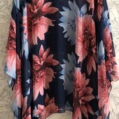 накидка-блуза на розкішні форми р.56-62