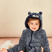 Бомба!!! Хутряний комбінезон на підкладці12-18 міс.