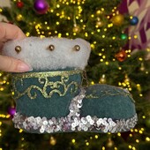 Новорічний декор. Чобіток handmade