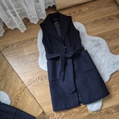 Тепла, подовжена безрукавка, під кашемір❤️