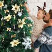 12 шт Рождественский декор снежинки Рождественские подвески мейдинг