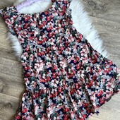 Легенька, стильна сукня з рюшем, S