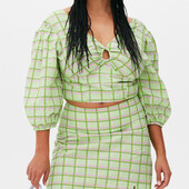 Котонова яскрава блуза, батал XXL