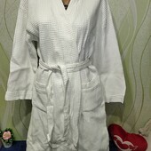 Шикарний вафельний халат, бавовна