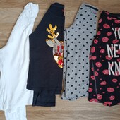 3 реглана + 1 білий гольф на дівчинку 11-12 р. 146-152 р. Стан дуже добрий