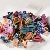 Лот-25шт! Набір маленьких яскравих милих крабиків для волосся