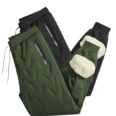 Шикарные термоштаны на меху и манжете, унисекс