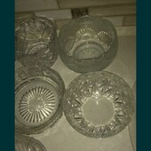 Хрустальные салатники .цена за две штуки