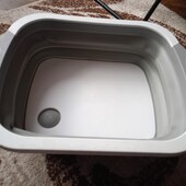 Складна прямокутна силіконова миска бв