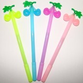 Ручка гелева Вишня, пише синім