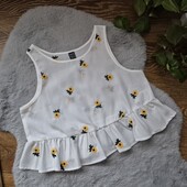 Красивезний топ з квітковою вишивкою ✨стан нового