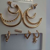 Набір сережок Trendz 6 шт.