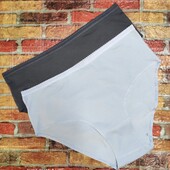 Арт.0498 набір 2шт трусики жіночі хіпстери висока талія від c&a розмір євро xl