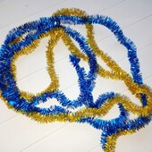 Мішура 2 шт , 2,5 см