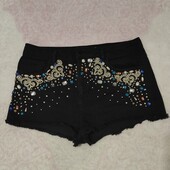 короткие, джинсовые , стрейчивые шорты от Topshop