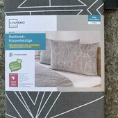 ♕ Лот 2 шт♕ Наволочки з бавовни від Livarno, розмір 65 х 100 см