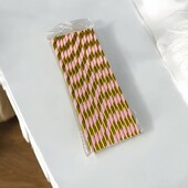 Трубочки одноразові 25шт