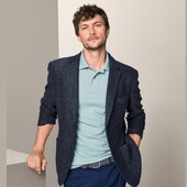 Мега комфортний піджак із джерсі у спортивному стилі від tchibo (Німеччина) розмір 56