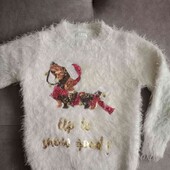 Різдвяний светр травка Ріст 110-116