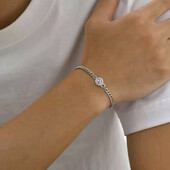 Браслет, ланцюжок з кулькою. Медсталь