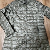 Оливкова курточка на дві сторони ХЛ