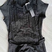 Atmosphere брендовая лёгкая блузка в стиле кежуал ткань жатка размер XS евро 34/36