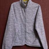 Женская теплая флиска с карманами , отличного качества