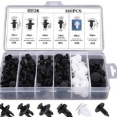 Набор автомобильных клипс и фиксаторов 100 шт